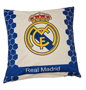 POSZEWKA REAL MADRYT na poduszkę 40 X 40 cm LALIGA VELVET - Pościel dla dzieci - miniaturka - grafika 1
