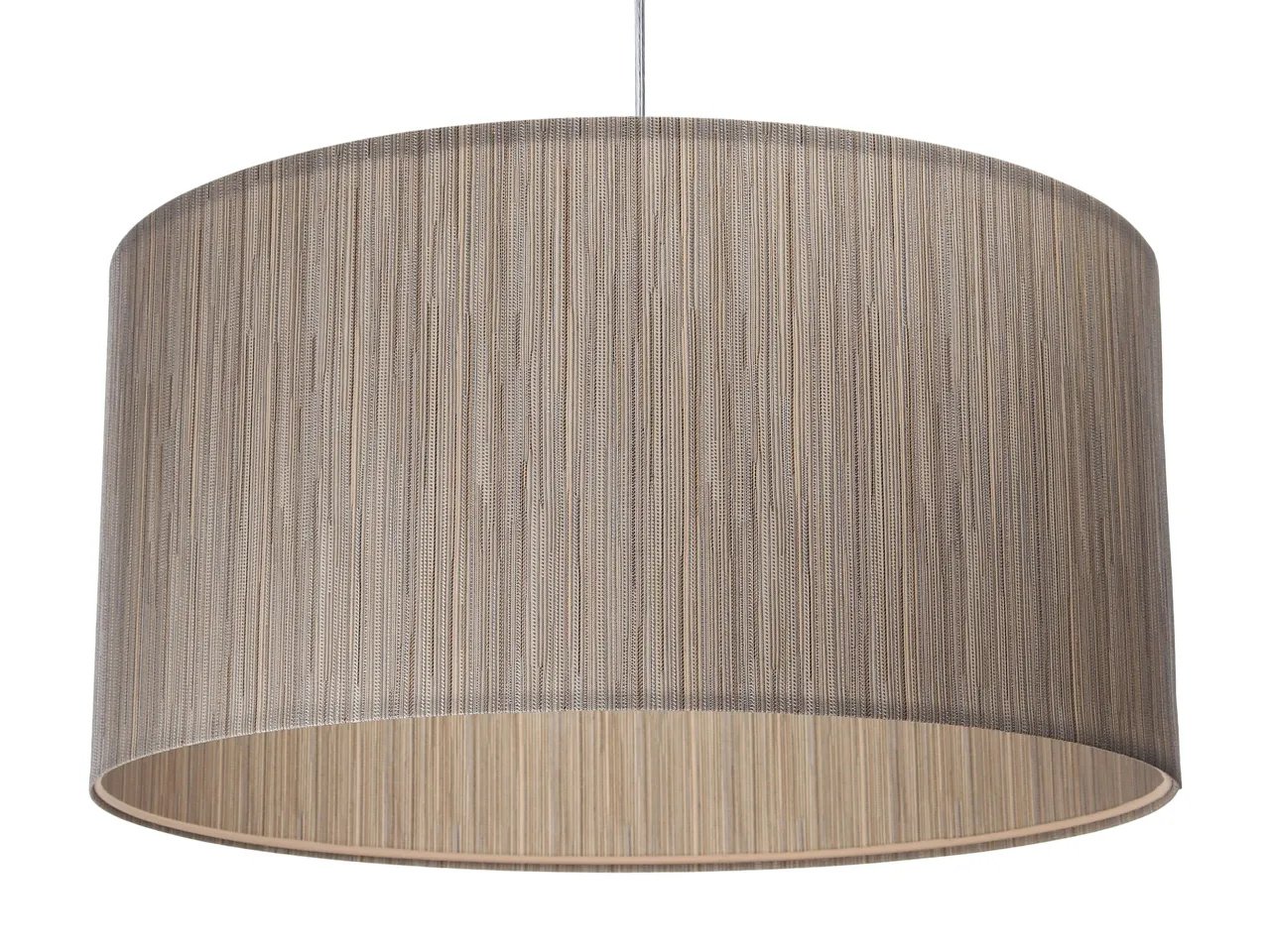 Lampa wisząca NATURAL FIBER 60 ciemnobeżowa