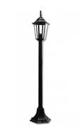 Lampy ogrodowe - Masterled Victoria H105 lampa stojąca ogrodowa 1-punktowa czarna - miniaturka - grafika 1