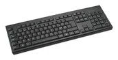 Klawiatury - Kensington KB150 EQ klawiatura Biuro RF Wireless QWERTY Skandynawia Czarny K75561PN - miniaturka - grafika 1