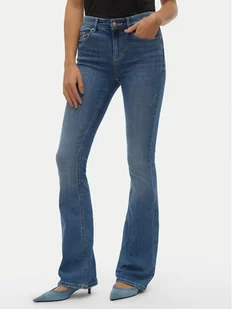 Vero Moda Jeansy Flash 10302478 Niebieski Flared Fit - Spodnie damskie - miniaturka - grafika 1