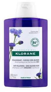 Szampon do zmiękczania włosów Klorane Reflection Shampoo With Centaurea Extract 200 ml (3282770145236) - Szampony do włosów - miniaturka - grafika 1