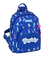 Plecaki - Blackfit8 Mini Plecak Go Girls, 250x130x300 mm, Niebieski, 250x130x300 mm, Casual - miniaturka - grafika 1