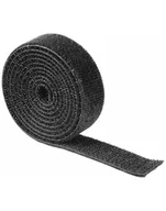 Kable komputerowe i do monitorów - Hama Hook and Loop Strap, universal, 1 m, black 00020543 - miniaturka - grafika 1