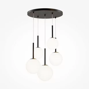 Nowoczesna wisząca lampa Basic Form MOD321PL-05B balls czarne - Lampy sufitowe - miniaturka - grafika 1