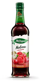 Spiżarnia Herbapol Syrop owocowy malina 420 ml - Soki i napoje niegazowane - miniaturka - grafika 1