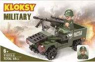 Klocki - Kloksy Policja wóz bojowy 68 elementów - miniaturka - grafika 1