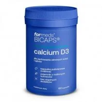 Formeds Bicaps Calcium D3 Suplement diety 60 kaps. - Witaminy i minerały - miniaturka - grafika 1