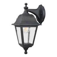 Lampy ogrodowe - Kinkiet ogrodowy 1 x E27 czarny - miniaturka - grafika 1