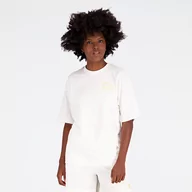 Koszulki i topy damskie - Koszulka damska New Balance WT31555SST  biała - miniaturka - grafika 1