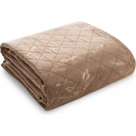 Narzuty - Narzuta EUROFIRANY D91 Luiz 6 220 x 240 cm Ciemnobeżowo-złoty - miniaturka - grafika 1