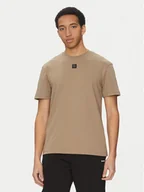 Koszulki męskie - HUGO T-Shirt Dalile 50505201 Brązowy Regular Fit - miniaturka - grafika 1