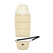 Akcesoria do wózków - Śpiworek MOMI Sardi 2w1 Beżowy - miniaturka - grafika 1