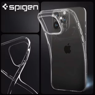 Etui do iPhone 15 Pro Max Spigen Liquid Crystal Case obudowa ochronna na telefon Crystal Clear - Etui i futerały do telefonów - miniaturka - grafika 2