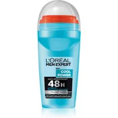 Dezodoranty i antyperspiranty męskie - Loreal Men Expert Cool Power 48h 50 ml - miniaturka - grafika 1