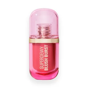 Makeup Revolution Superdewy Blush Burst Róż do Policzków Strawberry Milkshake Cool Pink - Róże do policzków - miniaturka - grafika 1