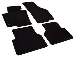 Vw Tiguan 10/2007-03/2016R. - Czarne Dywaniki Welurowe W Jakości Economy - Dywaniki samochodowe - miniaturka - grafika 1
