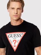 Koszulki męskie - Guess T-Shirt M2GI68 KBA60 Czarny Regular Fit - miniaturka - grafika 1