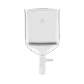 Meble i wyposażenie gabinetów medycznych - Steinberg Systems lejek szklany laboratoryjny membrana 1000 ml szlif 24/40 - Akcesoria laboratoryjne - miniaturka - grafika 1