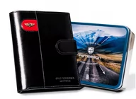 Portfele - Duży portfel męski zapinany na zatrzask - miniaturka - grafika 1