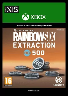 Microsoft Tom Clancys Rainbow Six Extraction 500 kredytów REACT Xbox One Xbox Series X/S - Kody i doładowania cyfrowe - miniaturka - grafika 1