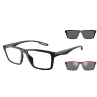 Okulary korekcyjne, oprawki, szkła - Emporio Armani 4189U 50171W 55 - miniaturka - grafika 1