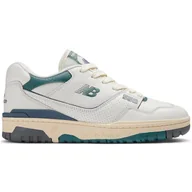 Sneakersy damskie - New Balance Buty Sneakersy Białe 550 BB550PTB - miniaturka - grafika 1