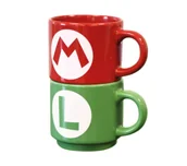 Gadżety dla graczy - Pyramid Zestaw 2 kubków Mario i Luigi - miniaturka - grafika 1
