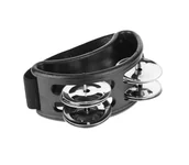 Akcesoria do perkusji - Tamburyn na stopę FT-01 4 pary dzwonków - miniaturka - grafika 1