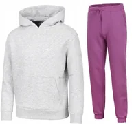 Dresy męskie - 4F OCIEPLANY DZIEWCZÄCY DRES KOMPLET BLUZA SPODNIE / rozm 158 - miniaturka - grafika 1