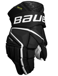Rękawice hokejowe Bauer Vapor Hyperlite Black/White Intermediate 12 cali - Hokej - miniaturka - grafika 1