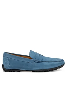 Geox Mokasyny U Kosmopolis + Grip U35CFB 00020 C4067 Niebieski - Mokasyny męskie - miniaturka - grafika 1