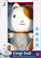 Mały naukowiec - Mega Creative, Projektor Piesek pluszowy, Usypianka, 502308 - miniaturka - grafika 1