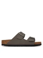 Klapki i japonki damskie - Birkenstock Klapki Arizona 1030572 Szary - miniaturka - grafika 1
