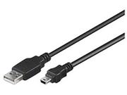 Kable USB - Kabel USB MicroConnect USB A Mini USB B 5P 5m M-M USBAMB55 - miniaturka - grafika 1