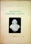 Książki o kulturze i sztuce - Biuletyn historii sztuki nr 3 - miniaturka - grafika 1