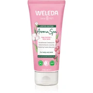 Kosmetyki do kąpieli - Weleda Aroma Spa Pink Pepper + Rock Rose Pampering Creamy Body Wash Krem pod prysznic 200 ml - miniaturka - grafika 1