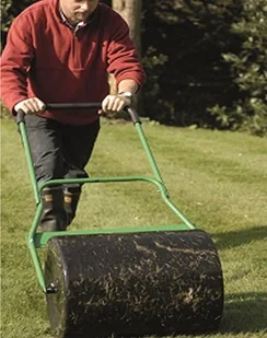 Walec ogrodowy stalowy do trawy trawnika gleby ziemi wał 50 cm GEKO - Wertykulatory i aeratory - miniaturka - grafika 9