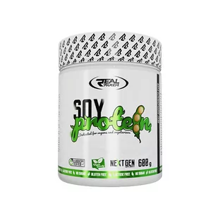 REAL PHARM Soy Protein - 600g - Cookie - Odżywki białkowe - Odżywki białkowe - miniaturka - grafika 1