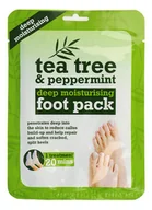 Pielęgnacja stóp - Xpel Xpel Tea Tree Tea Tree & Peppermint Deep Moisturising Foot Pack krem do stóp 1 szt dla kobiet 68889 - miniaturka - grafika 1