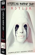 Seriale - American Horror Story Asylum Sezon 2 4DVD] - miniaturka - grafika 1