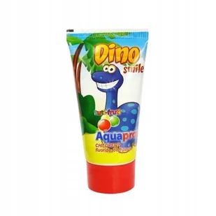 Mattes Dino Smile, Pasta Do Zębów Dla Dzieci, Tutti Frutti, 60g - Pasty do zębów - miniaturka - grafika 1
