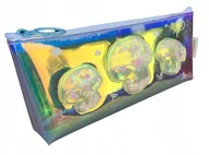 Piórniki - PIÓRNIK szkolny GRZYBEK pływające koraliki HOLOGRAFICZNY dla dziewczynki - miniaturka - grafika 1