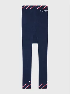 Tommy Hilfiger Legginsy 701220280 Granatowy Slim Fit - Legginsy - miniaturka - grafika 1