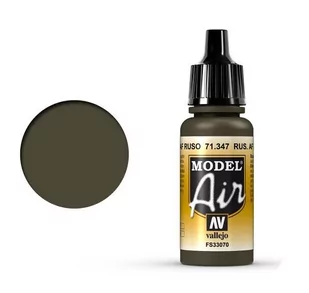 Vallejo Farba akrylowa Model Air - 17 ml. Russian AF Dark Green / 17ml (Vallejo 71347) Vallejo 71347 - Kolejki i akcesoria - miniaturka - grafika 1