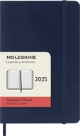 Kalendarze - MOLESKINE kalendarz 2025 GRANATOWY POCKET SOFT DZIENNY (9x14) - miniaturka - grafika 1