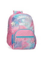 Plecaki - Movom Plecak w kolorze jasnoróżowo-błękitnym - 33 x 45 x 17 cm - miniaturka - grafika 1