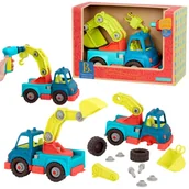 Zabawy w naśladowanie dorosłych - Ciężarówka do skręcania z wiertarką na baterie Battat dla dzieci 3+ - miniaturka - grafika 1