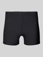 Kąpielówki męskie - Spodenki kąpielowe o kroju skinny fit z nadrukiem z logo - miniaturka - grafika 1