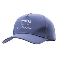 Czapki damskie - Damska Czapka z daszkiem GUESS SIGNATURE BASEBALL CAP V3GZ00WO08O-G7KI – Granatowy - miniaturka - grafika 1